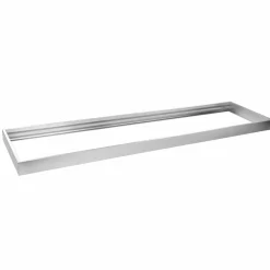 Aluminium Aufbaurahmen - Silber - 120x60cm - inkl. Befestigungsmaterial - für LED Panels