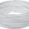 Anschlusskabel - 100m - 2x 1mm2 mit weißer Isolierung flach - H05VVH2-F