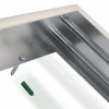 Aufbaurahmen 60x30cm - Aluminium Silber - für LED Panels - inkl. Befestigungsmaterial