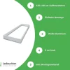 Aufputz-Deckenrahmen Weiß - 150x30cm | 70MM Geeignet für LED panelen