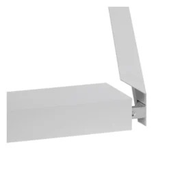 Aufputz-Klickrahmen Weiss - für LED-Panels - 60x60 cm - 70mm hoch | Deckenrahmen für Backlit- und Sidelit-Paneele