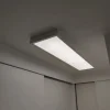 Aufputz-rahmen Weiss - für LED-Panels -120x30 cm | Schraubbar - 68mm hoch - Deckenrahmen für Backlit- und Sidelit-Paneele