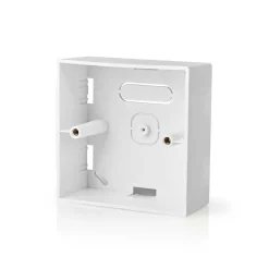 Aufputz Steckdose universal Weiß - geeignet für LED Unterputz Dimmer