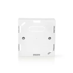 Aufputz Steckdose universal Weiß - geeignet für LED Unterputz Dimmer
