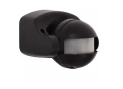 Bewegungssensor Außenbereich 160° - IP44 - PIR Infrarot Bewegungsmelder - 230V max. 1200W - schwarz