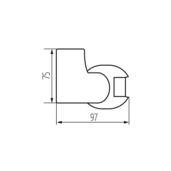 Bewegungssensor Außenbereich 160° - IP44 - PIR Infrarot Bewegungsmelder - 230V max. 1200W - weiß