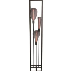 Bodenleuchte - Palco - 160cm - Schwarz - inkl. 3 LED Lampen