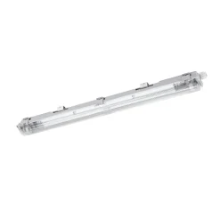 60cm LED Halterung IP65 + 1 LED High Lumen Leuchtstoffröhre 10W - 6000K 865 Tageslichtweiß - Komplettset