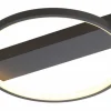Deckenleuchte CINTURA Ø35cm Schwarz