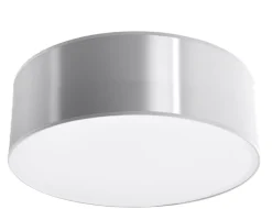 Deckenspot ARENA Grau - 1x E27 Fassung - max. 60W - exkl. LED's