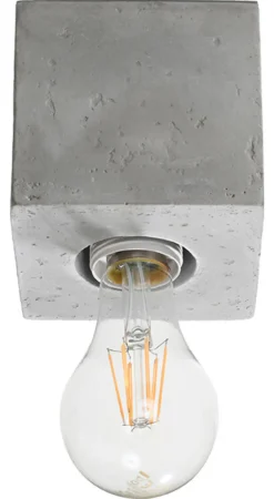 Deckenspot ARIZ Beton - 1x E27 Fassung - max. 60W - exkl. LED's