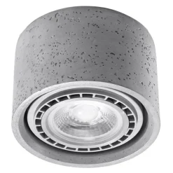 Deckenspot BASIC 1 Beton - 1x GU10 / ES111 - max. 40W - exkl. LED's