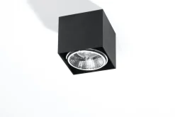 Deckenspot BLAKE Schwarz - 1x GU10 / ES111 Fassung - max. 40W - exkl. LED's