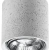 Deckenspot CULLO Beton - 1x GU10 Fassung - max. 40W - exkl. LED's