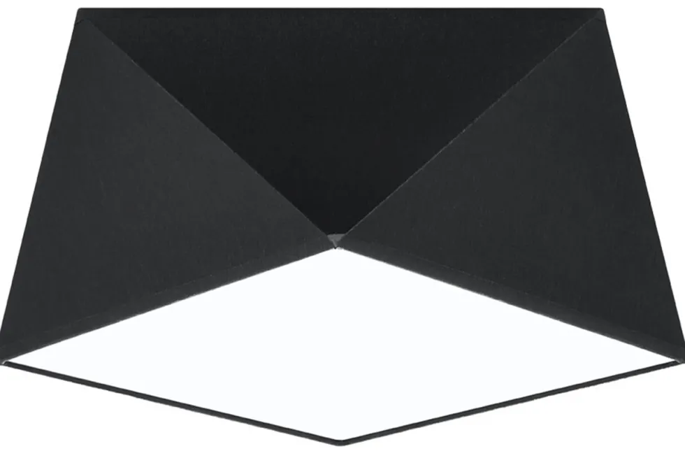 Deckenspot HEXA 25 Schwarz - 1x E27 Fassung - max. 60W - exkl. LED's
