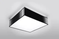 Deckenspot HORUS 35 Schwarz - 2x E27 Fassung - max. 2x60W - exkl. LED's