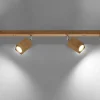 Deckenspot KEKE 4 Eiche - 4x GU10 Fassung - max. 2x40W - exkl. LED's