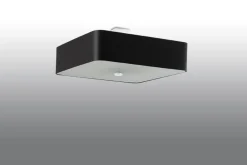 Deckenspot LOKKO 55 Schwarz - 5x E27 Fassung - max. 5x60W - exkl. LED's