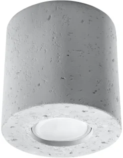 Deckenspot ORBIS Beton - 1x GU10 Fassung - max. 40W - exkl. LED's