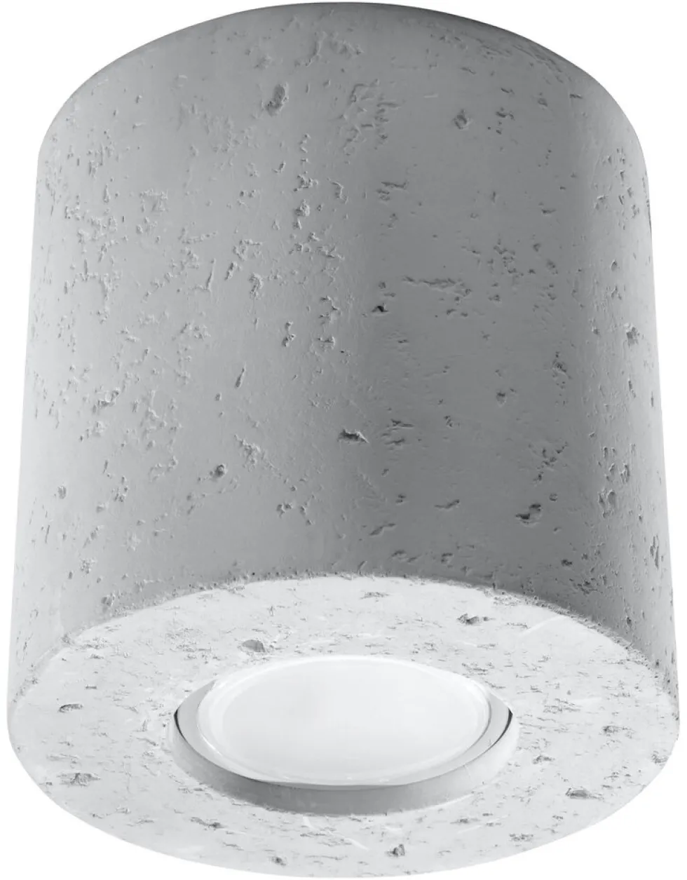 Deckenspot ORBIS Beton - 1x GU10 Fassung - max. 40W - exkl. LED's