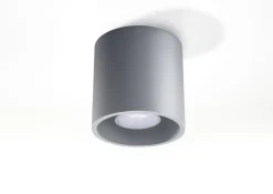 Deckenspot ORBIS 1 Grau - 1x GU10 Fassung - max. 40W - exkl. LED's
