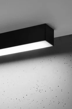 Deckenspot PINNE 150 Schwarz - 39W - 7200Lm - 4000K Neutralweiß