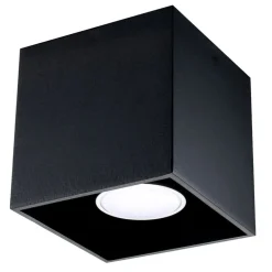 Deckenspot QUAD 1 Schwarz - 1x GU10 Fassung - max 40W - exkl. LED's