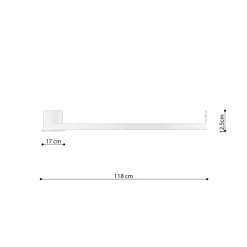 Deckenspot RIO 110 Schwarz - 70W - 7820Lm - 4000K Neutralweiß