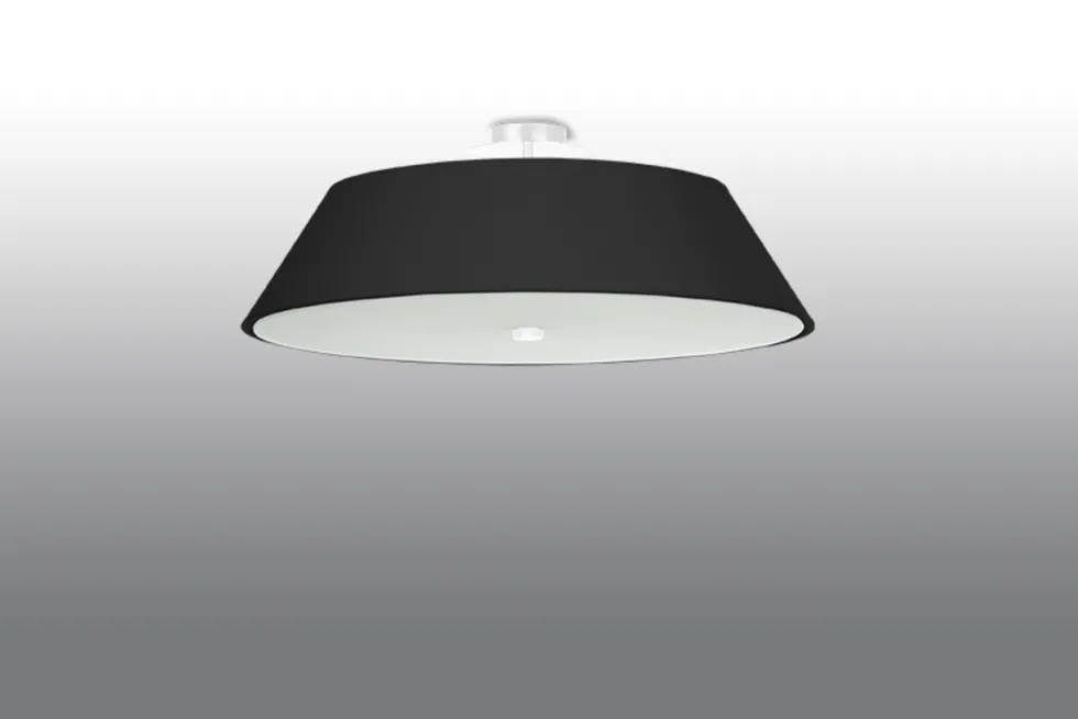Deckenspot VEGA 60 Schwarz - 5x E27 Fassung - max. 5x60W - exkl. LED's