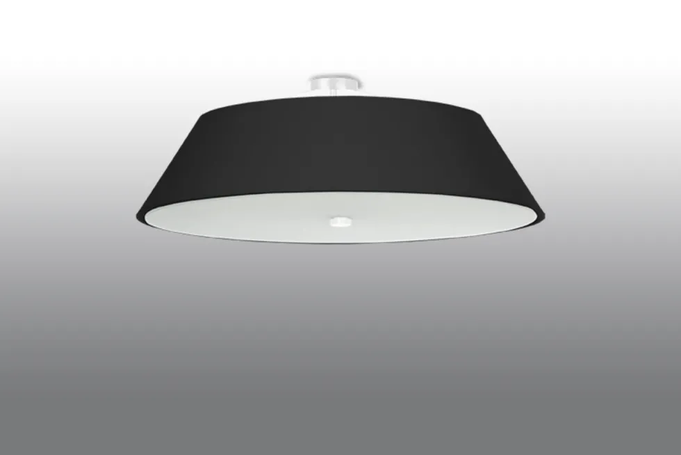 Deckenspot VEGA 70 Schwarz - 5x E27 Fassung - max. 5x60W - exkl. LED's