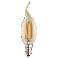Dimmbare LED Fadenlampe C35T - E14 - F35 - Kerzenlampe - 4W - 2200K extra Warmweiß