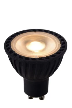 Dimmbarer LED-Spot GU10 PAR16 - Schwarz - 4,9W 355Lm - DTW 2200K-3000K Dim To Warm | UGR15 - Dimtone Dimmbar - CRI95 Beste Farbwiedergabe - Ersetzt 30W