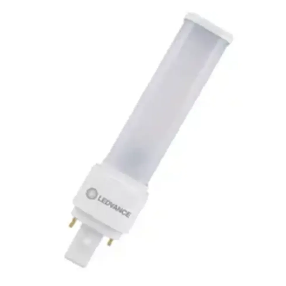 Dulux D LED-Lampe (230 V, 9 W, 990 lm, Warmweiß) - G24Q-3 ersetzt 26-W-Lampe