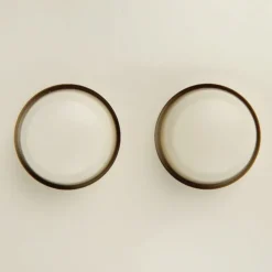 Duo Abdeckung BERKER S1 - für Dimmer - inkl. Drehknöpfe - Creme