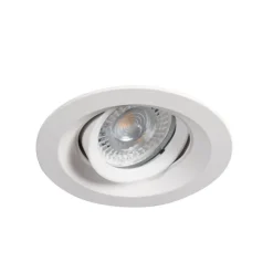 Einbaurahmen Colie Mattweiß - Sägegröße 75mm - vertieft