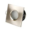 Einbaurahmen - Satin Nickel - Sägegröße - 73mm - exkl. LED Spot