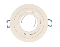 Einbaurahmen - Weiß - Sägegröße - 85mm - exkl. LED Spot