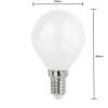 10er Pack - E14 LED Lampen - Typ G45 - 4,9W 470lm - Lichtfarbe optional