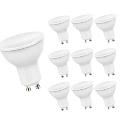 10er Pack - LED GU10 Strahler 4W 2700K Warmweiß entspricht 40W