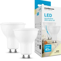 2er-Pack LED Spot GU10 dimmbar - 6W entspricht 45W - 4000K Neutralweiß