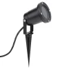 6er Set LED Gartenspot Sting 100cm Kabel - 6x 4W - 3000K - IP65 - Schwarz