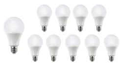 10er Vorteilspack - E27 LED Lampen - Type A60 - 11,5W entspricht 75-100W - Lichtfarbe optional