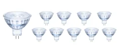 10er Vorteilspack - GU5.3 LED Spots - 3W entspricht 25W - Lichtfarbe optional