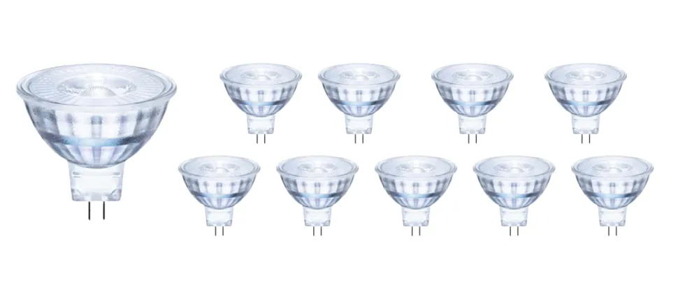 10er Vorteilspack - GU5.3 LED Spots - 3W entspricht 25W - Lichtfarbe optional