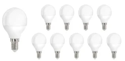 10er Vorteilspack LED Lampe - E14 Sockel - 8W entspricht 50W - 4000K Neutralweiß