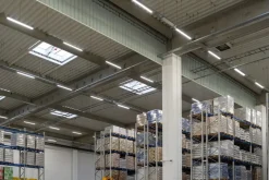 Hermetische LED-Feuchtraumleuchte RANGER PRIME DALI 4000K 80W IP66 150cm grau