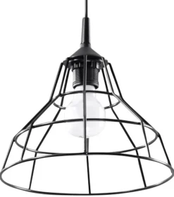 Hängeleuchte ANATA Schwarz - 1x E27 Fassung - max. 60W - exkl. LED's