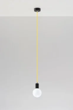 Hängeleuchte EDISON Gelb - 1x E27 Fassung - max. 60W - exkl. LED's