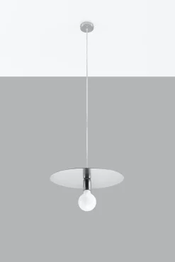 Hängeleuchte FLAVIO Grau - 1x E27 Fassung - max. 60W - exkl. LED's