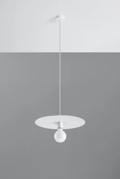 Hängeleuchte FLAVIO Weiß - 1x E27 Fassung - max. 60W - exkl. LED's
